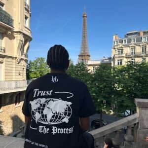 trust the process t shirt black